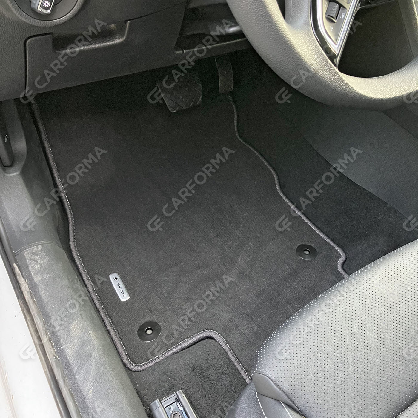 Ворсовые коврики на Skoda Superb III 2015&nbsp;-&nbsp;2026 в Тюмени