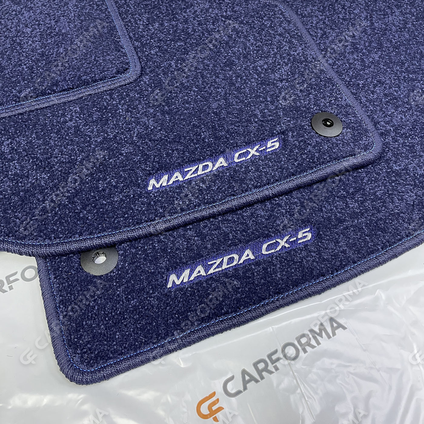 Ворсовые коврики на Mazda CX5 II 2016&nbsp;-&nbsp;2026 в Тюмени