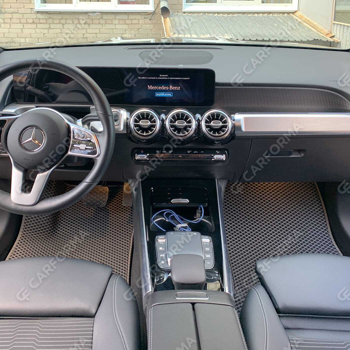 Коврики на Mercedes GLB (X247) 2019&nbsp;-&nbsp;2026 в Тюмени