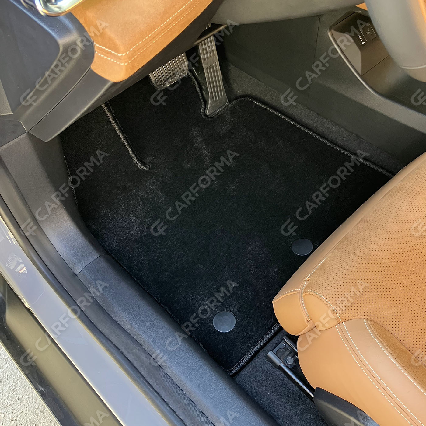 Ворсовые коврики на Mazda EZ-6 2024&nbsp;-&nbsp;2026 в Тюмени