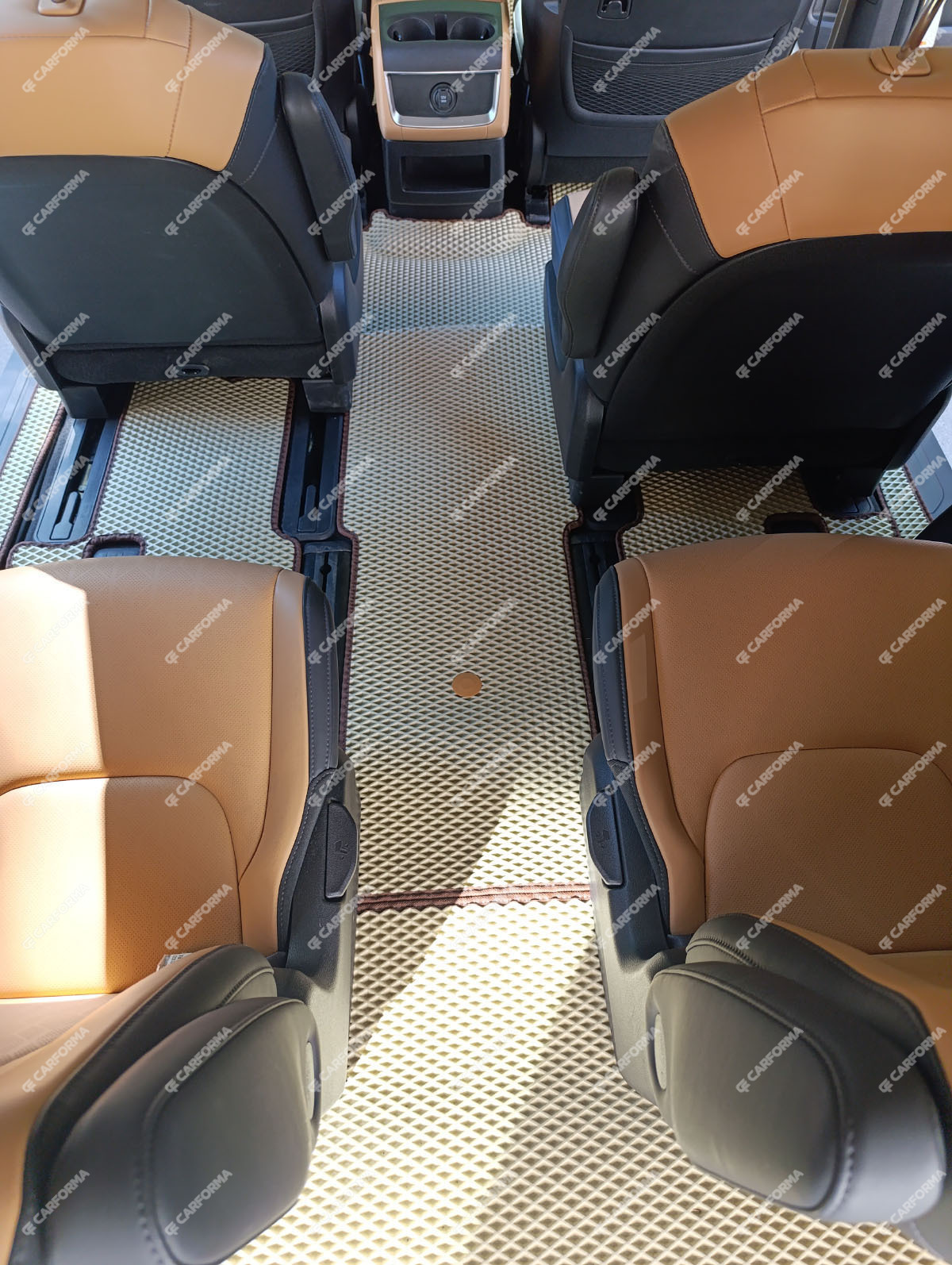 Ворсовые коврики на KIA Carnival IV 11 мест 2020&nbsp;-&nbsp;2025 в Тюмени