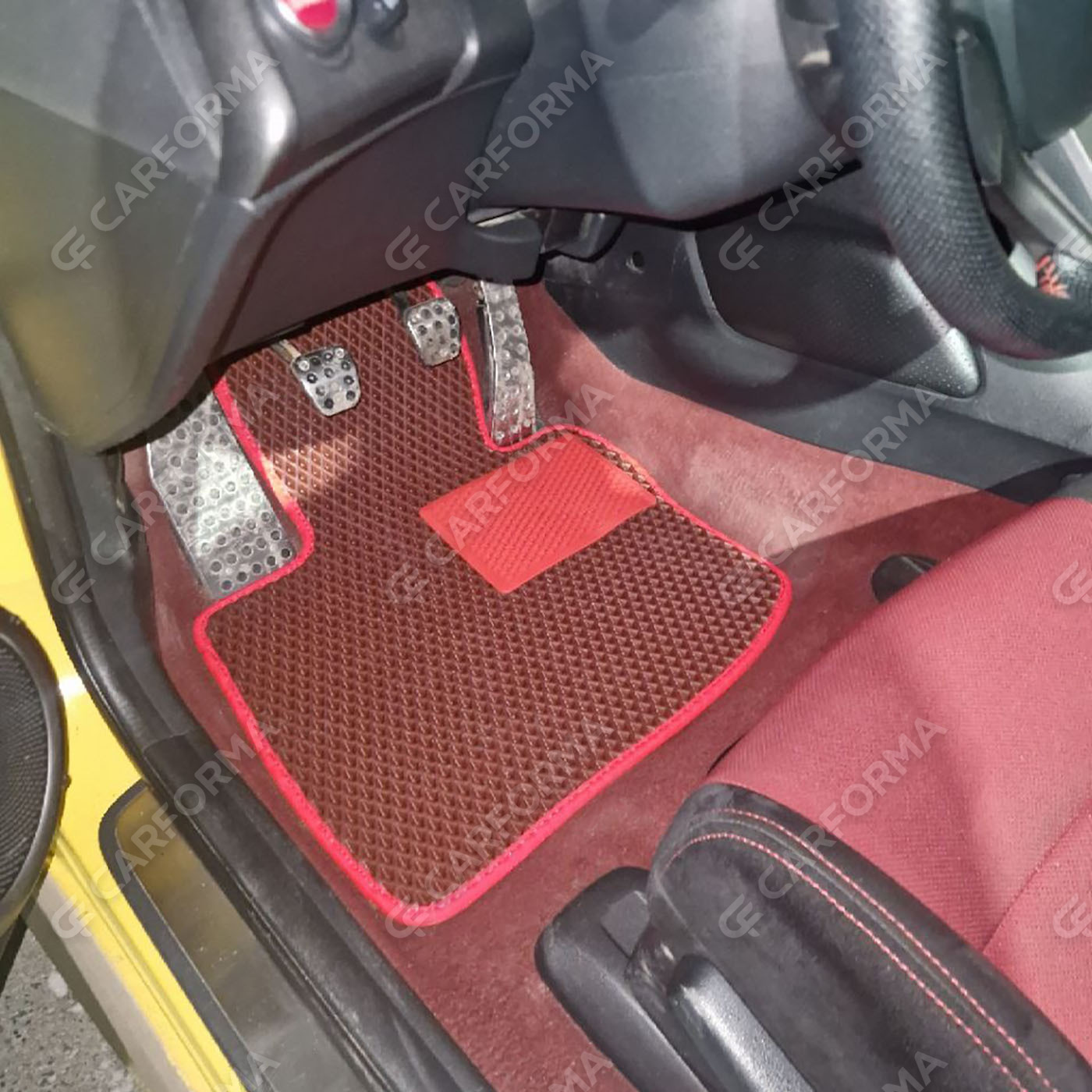 Ворсовые коврики на Honda Civic VIII 3d 2006&nbsp;-&nbsp;2011 в Тюмени