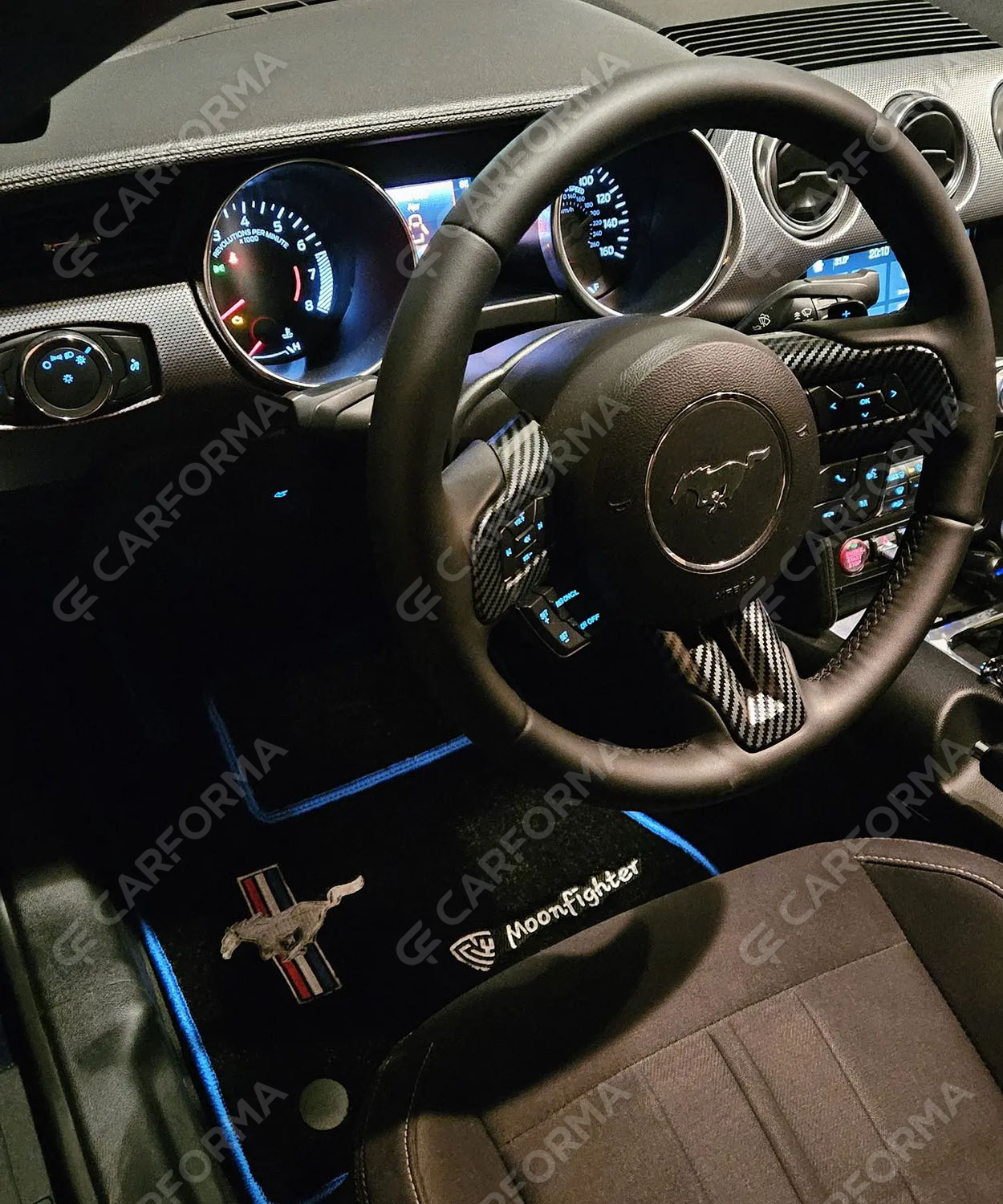 EVA коврики на Ford Mustang VI 2013&nbsp;-&nbsp;2023 в Тюмени