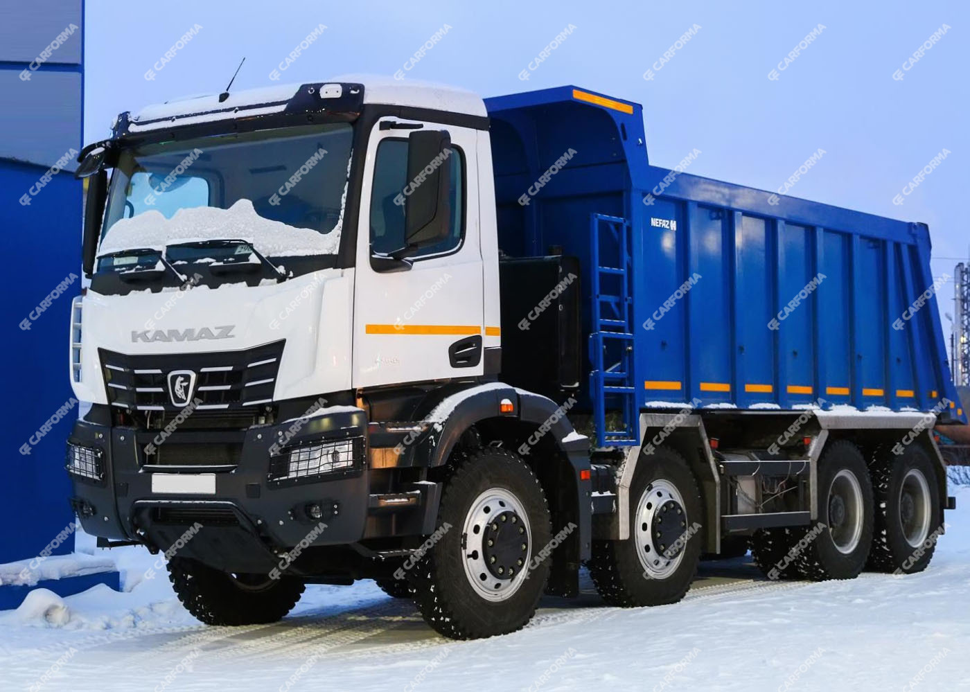 Ворсовые коврики на КамАЗ К5 узкая кабина 6595 2024&nbsp;-&nbsp;2025