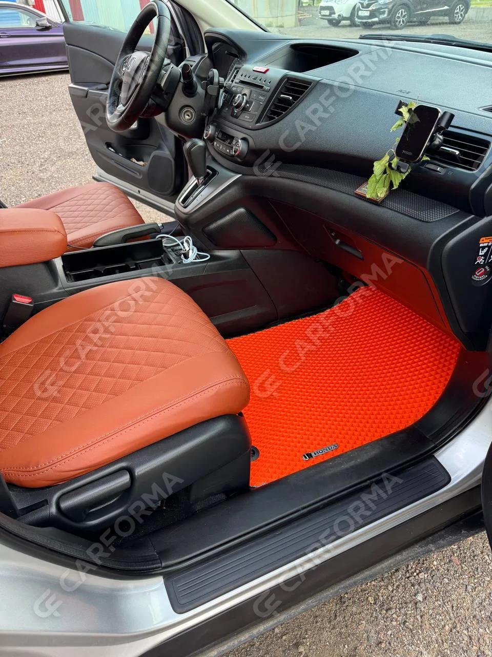 Ворсовые коврики на Honda CR-V IV 2012&nbsp;-&nbsp;2018 в Тюмени