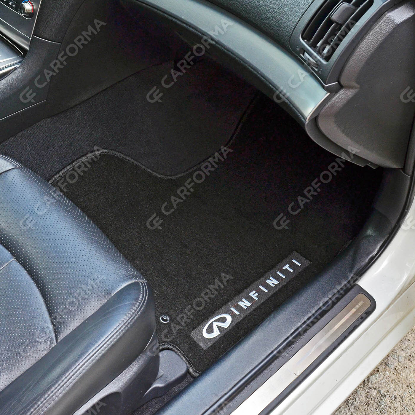 Ворсовые коврики на Infiniti Q60 I 2013&nbsp;-&nbsp;2016 в Тюмени