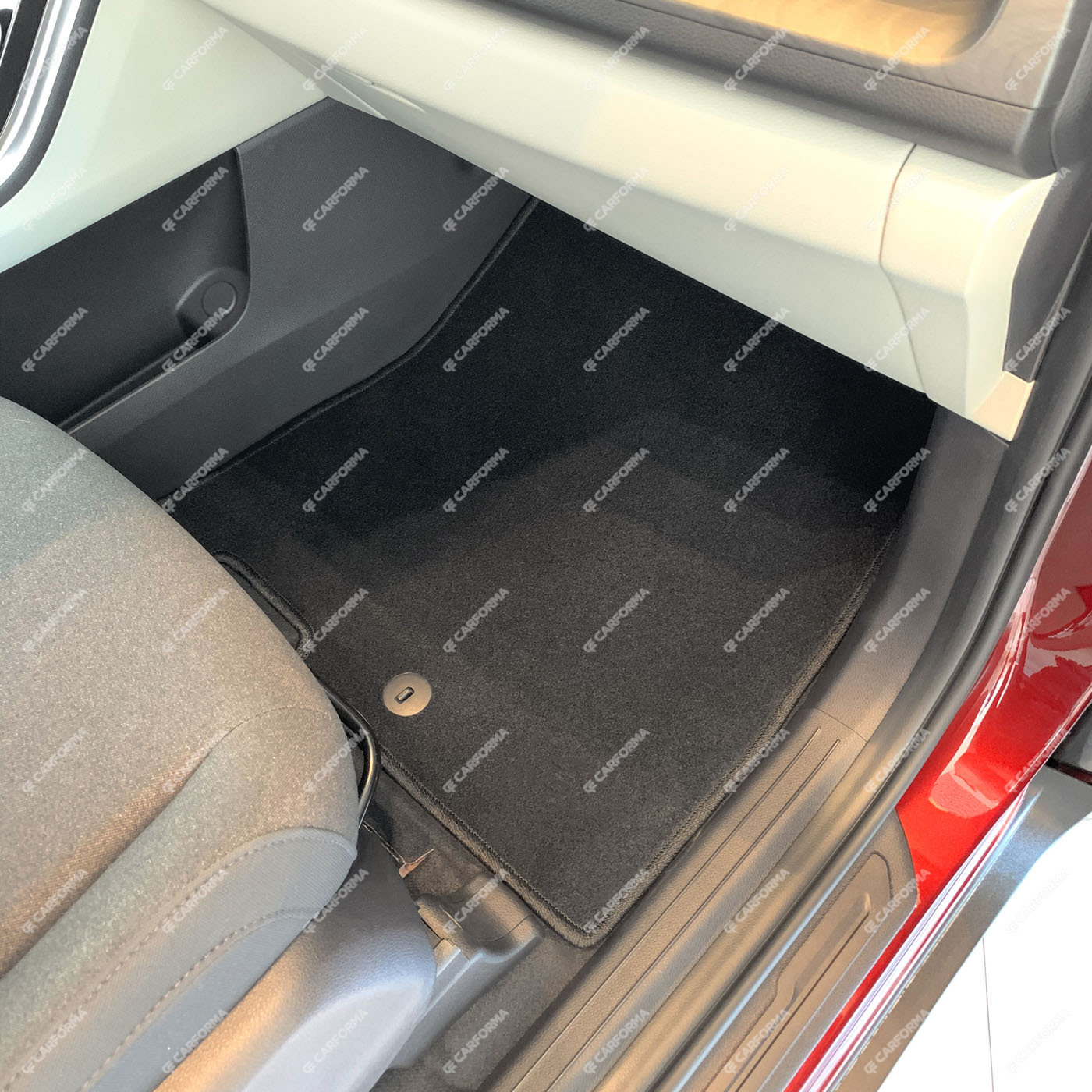 Ворсовые коврики на KIA Carnival IV 7 мест с оттоманками 2020&nbsp;-&nbsp;2025 в Тюмени