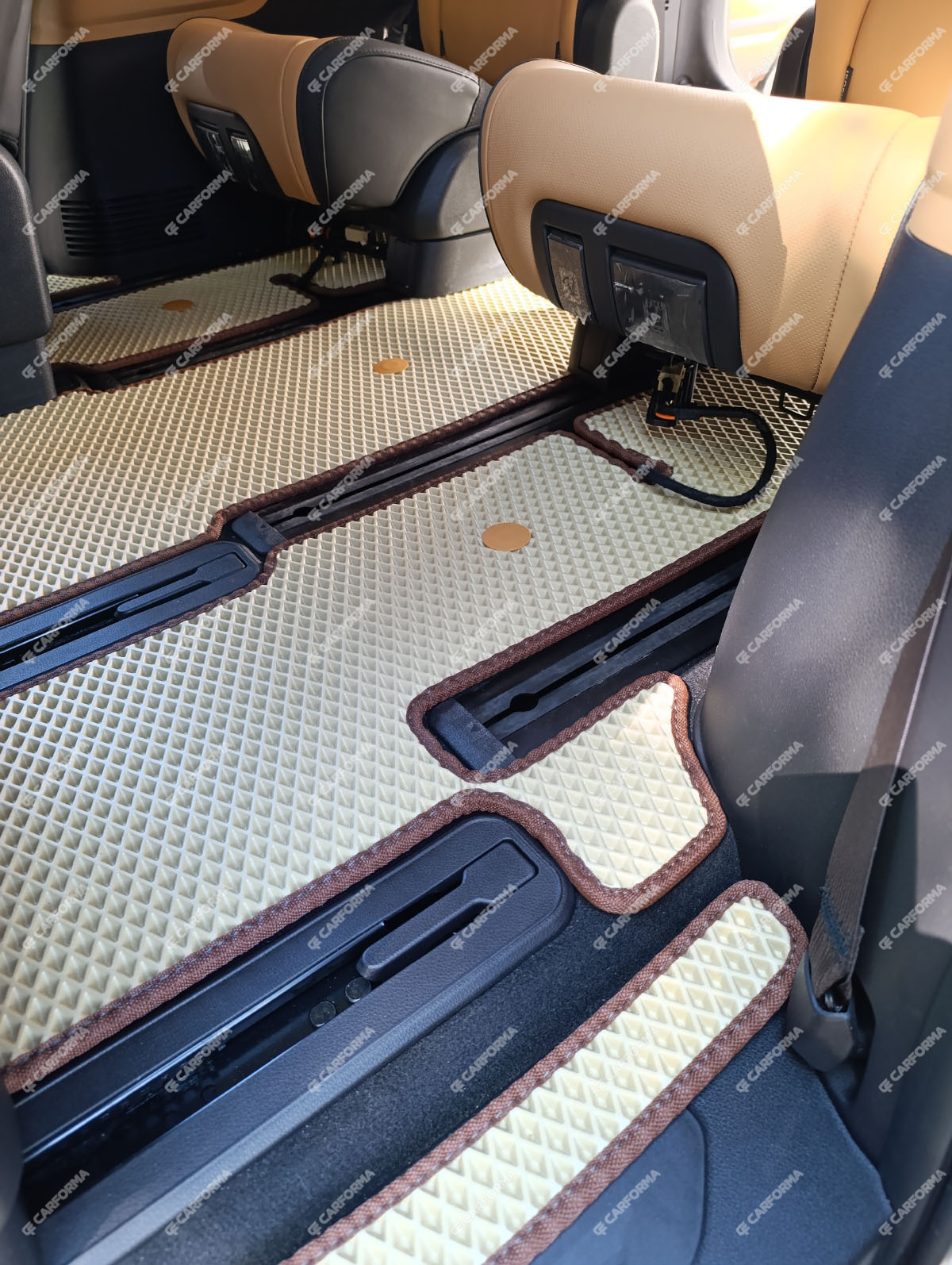 Ворсовые коврики на KIA Carnival IV 11 мест 2020&nbsp;-&nbsp;2025 в Тюмени