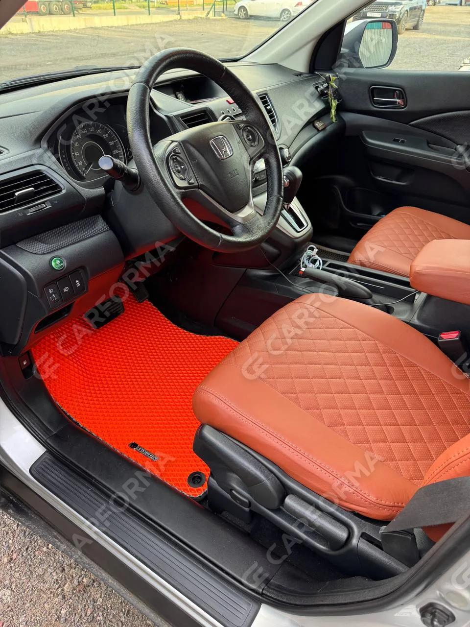 Ворсовые коврики на Honda CR-V IV 2012&nbsp;-&nbsp;2018 в Тюмени