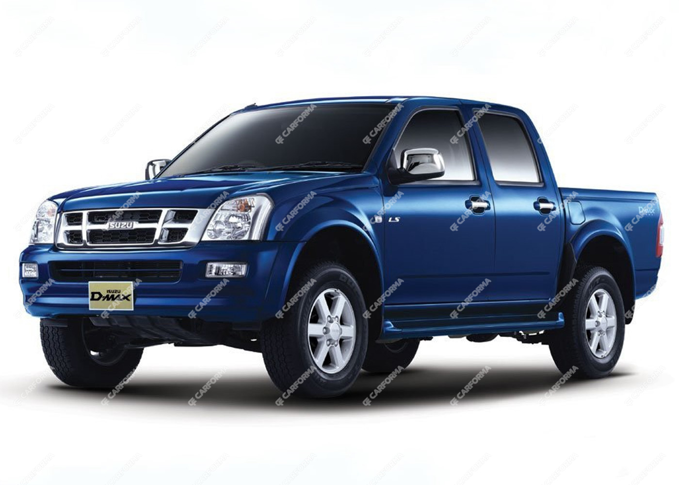 Ворсовые коврики на Isuzu D-max I 2002 - 2012