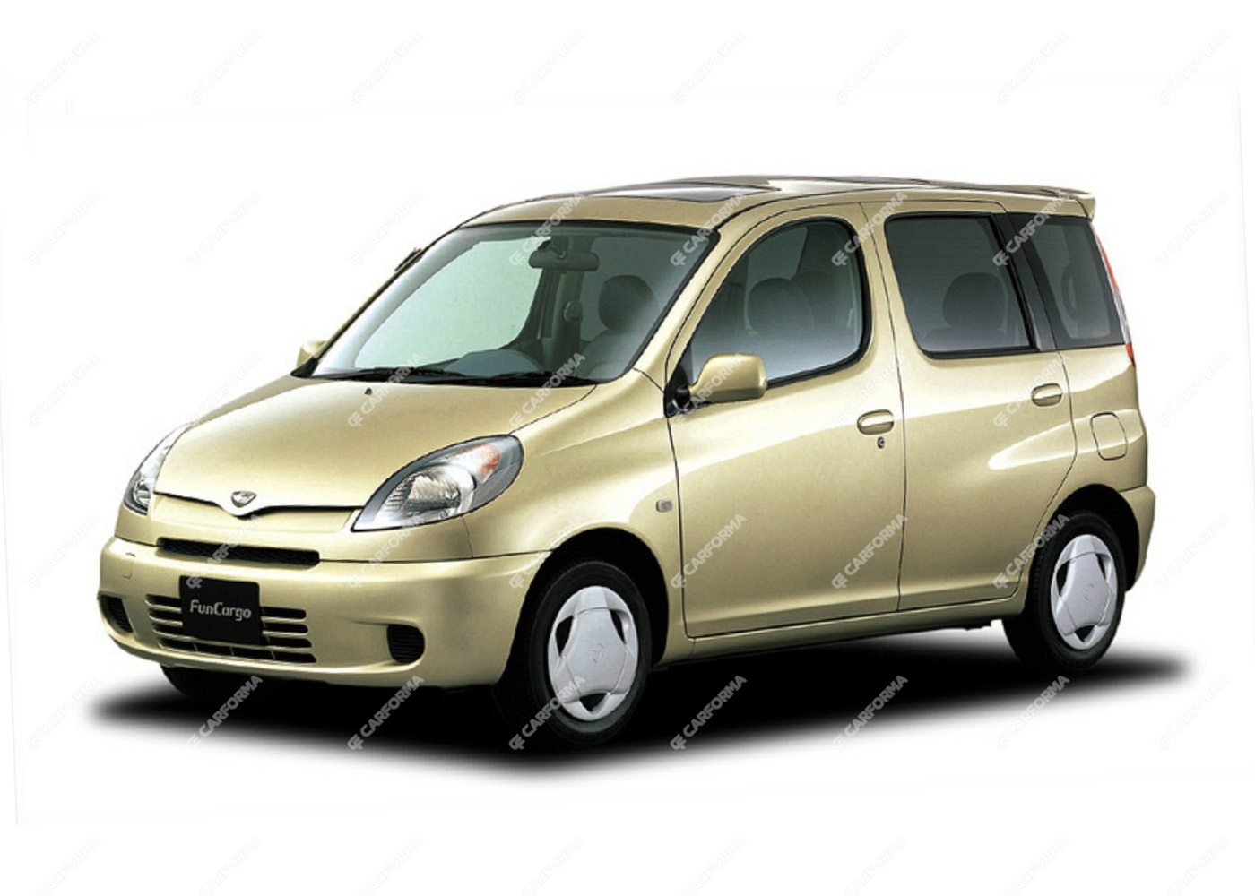 Ворсовые коврики на Toyota Yaris Verso 1999 - 2006