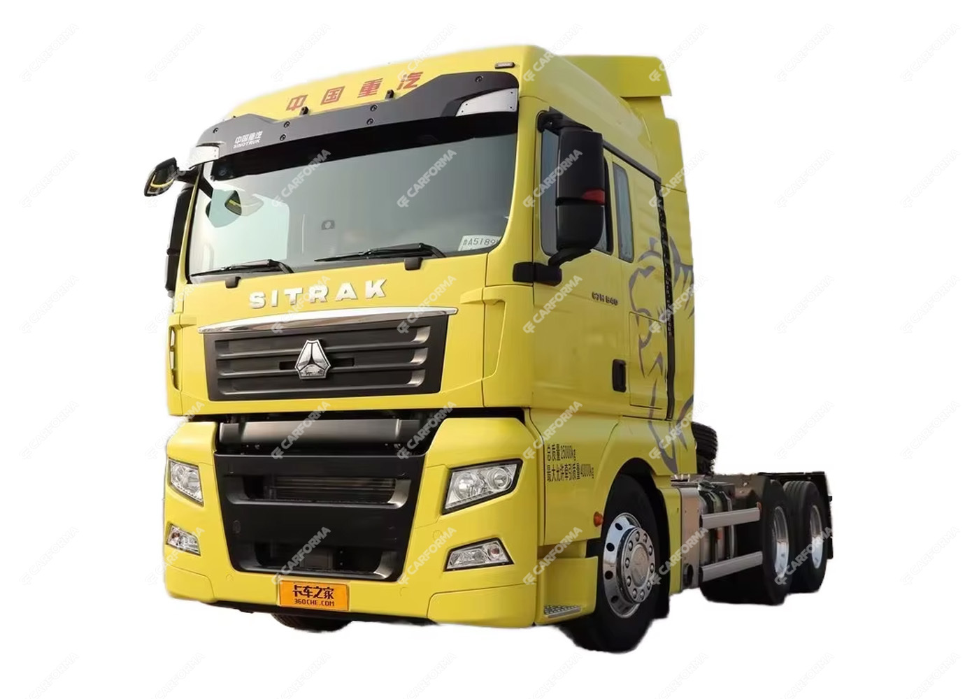Коврики на Howo Sinotruk Sitrak C7H широкая кабина 2014 - 2025
