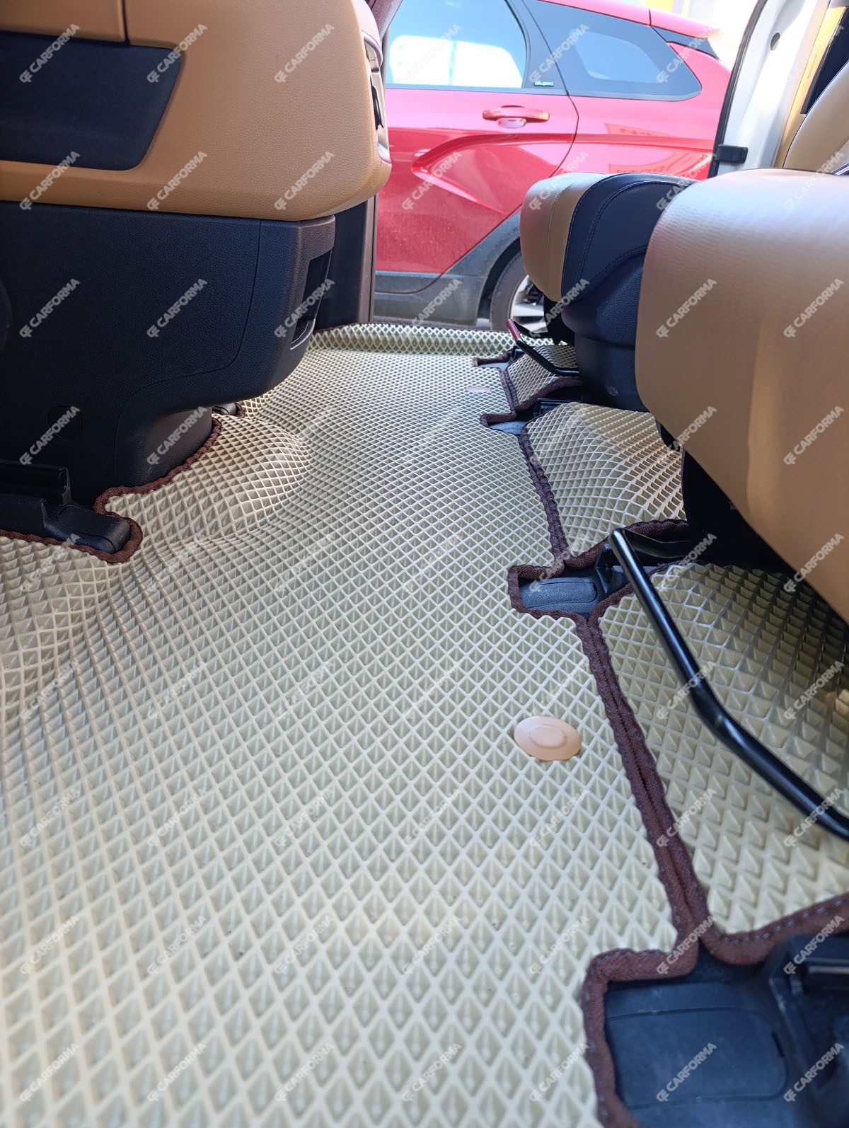 Ворсовые коврики на KIA Carnival IV 11 мест 2020&nbsp;-&nbsp;2025 в Тюмени