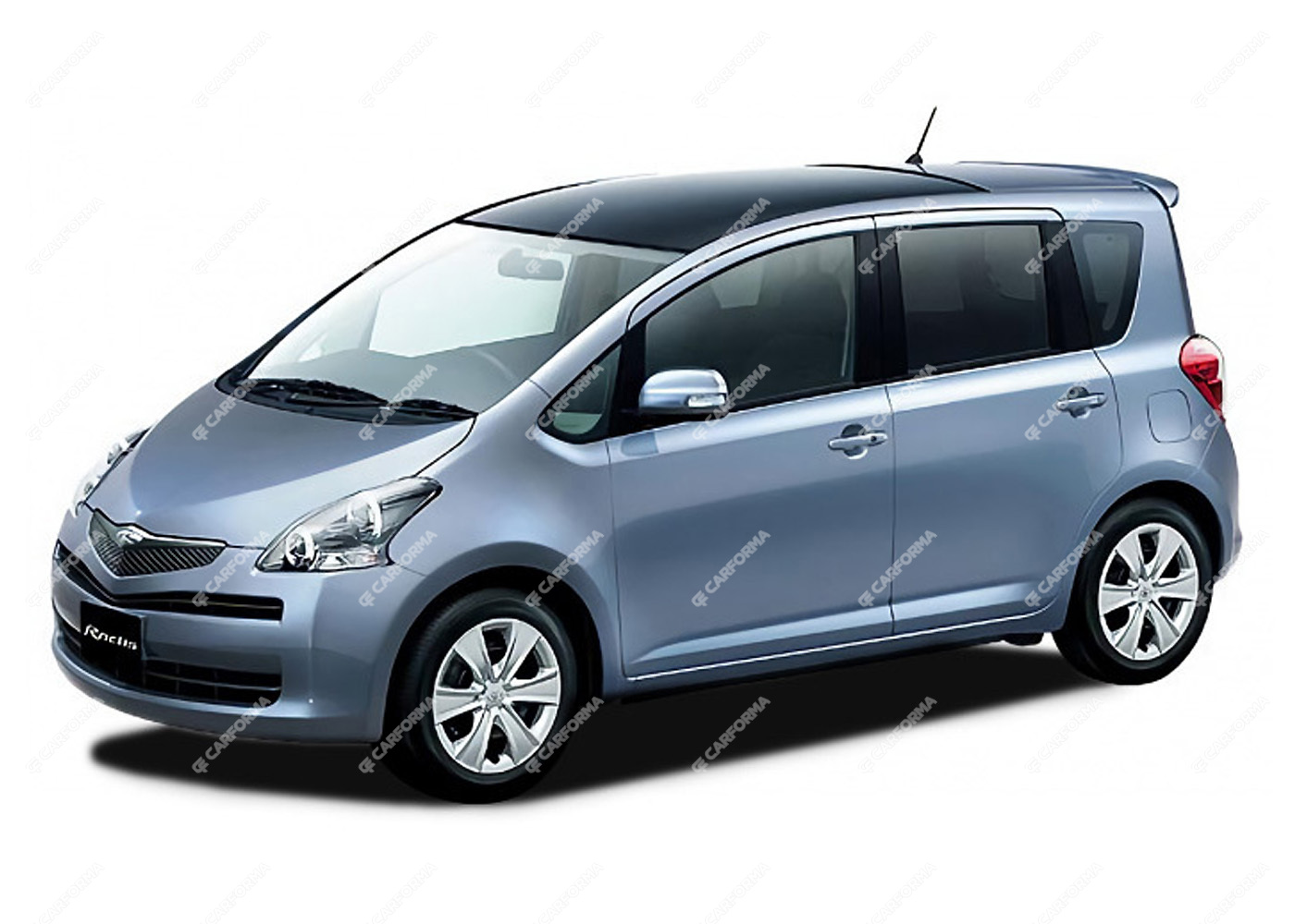 Ворсовые коврики на Toyota Ractis I 2005 - 2010