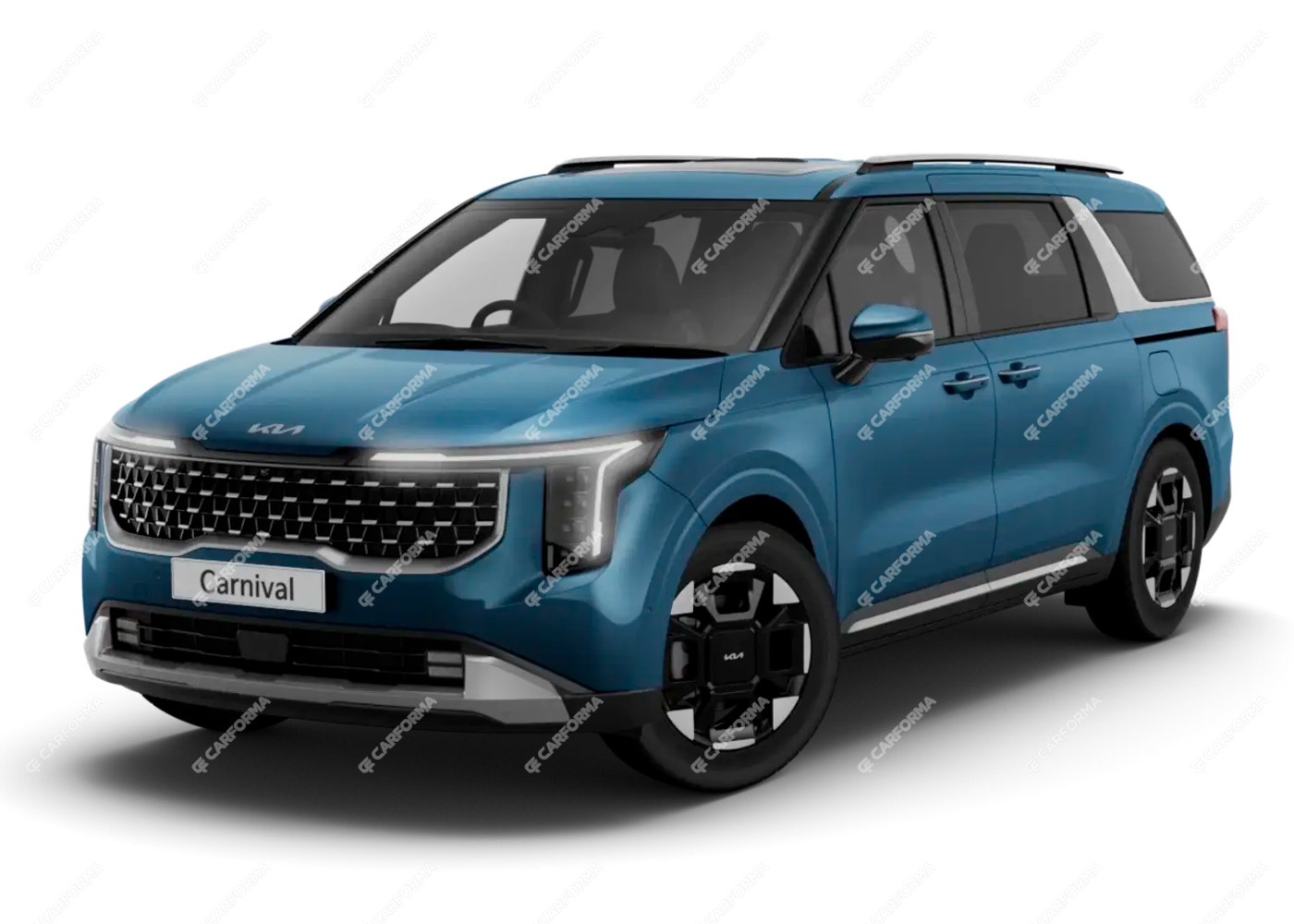 Ворсовые коврики на KIA Carnival IV 9 мест 2020&nbsp;-&nbsp;2025