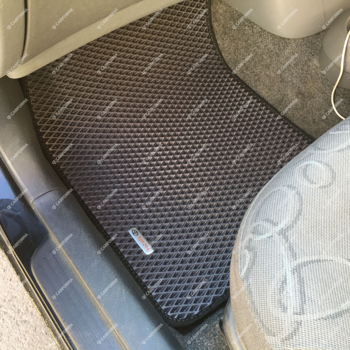 Ворсовые коврики на Toyota Vitz I 1998&nbsp;-&nbsp;2005 в Тюмени