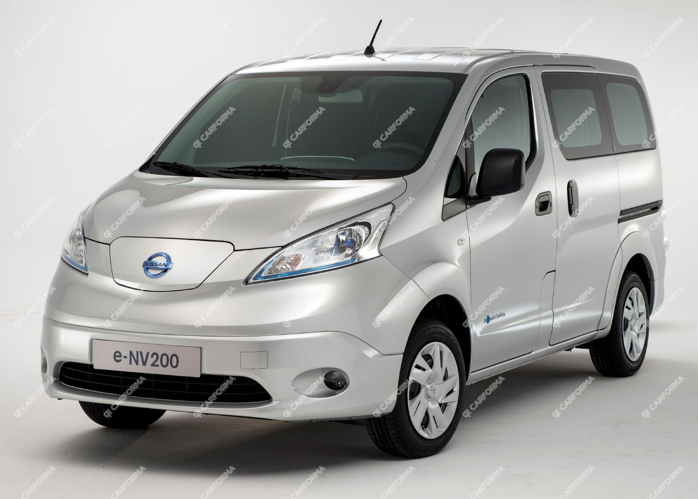 Ворсовые коврики на Nissan e-NV200 2014 - 2019