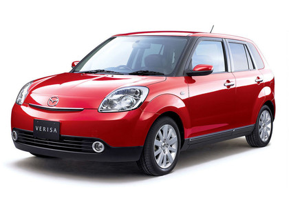 Ворсовые коврики на Mazda Verisa 2004 - 2015 в Тюмени