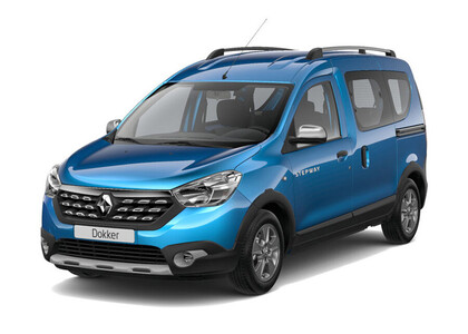 Ворсовые коврики на Renault Dokker Stepway 2018 - 2025 в Тюмени
