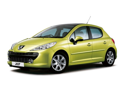Ворсовые коврики на Peugeot 207 2006 - 2012 в Тюмени