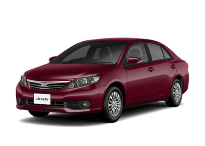 Ворсовые коврики на Toyota Allion II 2007 - 2021 в Тюмени