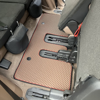 Ворсовые коврики на KIA EV9 2023 - 2025 в Тюмени