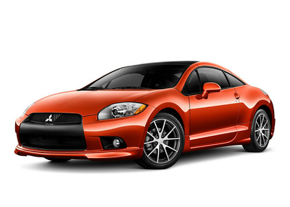 Ворсовые коврики на Mitsubishi Eclipse IV 2005 - 2011 в Тюмени