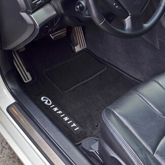 Ворсовые коврики на Infiniti Q60 I 2013&nbsp;-&nbsp;2016 в Тюмени