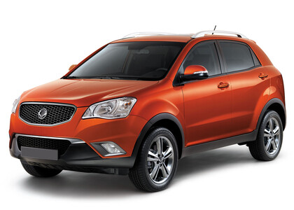 Ворсовые коврики на SsangYong Actyon II 2010 - 2021 в Тюмени