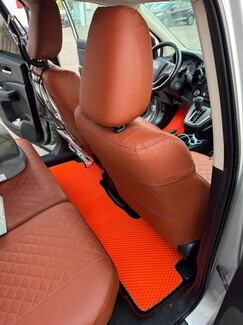 Ворсовые коврики на Honda CR-V IV 2012 - 2018 в Тюмени Ворсовые коврики на Honda CR-V IV 2012 - 2018 в Тюмени