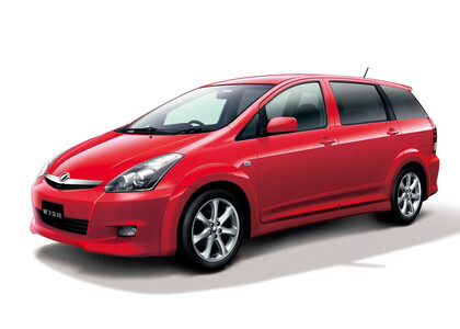 Ворсовые коврики на Toyota Wish I 2003 - 2009 в Тюмени