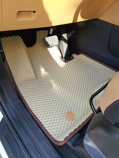 EVA коврики на KIA Carnival IV 11 мест 2020 - 2025 в Тюмени EVA коврики на KIA Carnival IV 11 мест 2020 - 2025 в Тюмени