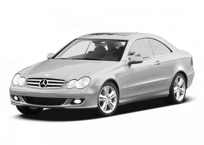 Коврики на Mercedes CLK (C209) 2002 - 2009 в Тюмени
