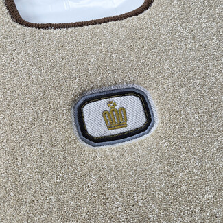 Ворсовые коврики на Toyota Crown (S170) 1999 - 2007 в Тюмени Ворсовые коврики на Toyota Crown (S170) 1999 - 2007 в Тюмени