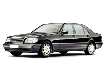 Ворсовые коврики на Mercedes S (W140) 1991 - 1998 в Тюмени