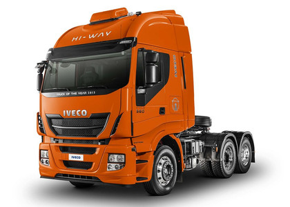 Ворсовые коврики на Iveco Stralis (Hi-Way) 2016 - 2025 в Тюмени