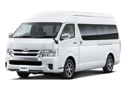 Ворсовые коврики на Toyota Hiace (H200) 2004 - 2025 в Тюмени