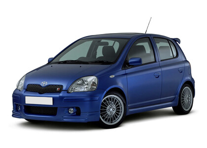 Ворсовые коврики на Toyota Yaris I 1999 - 2005 в Тюмени