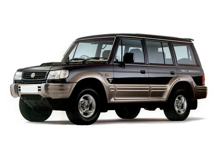 Ворсовые коврики на Hyundai Galloper II 1997 - 2003 в Тюмени