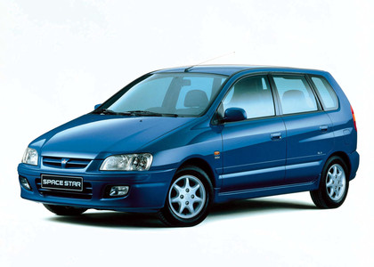 Ворсовые коврики на Mitsubishi Space Star 1998 - 2005 в Тюмени