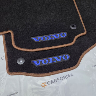 Ворсовые коврики на Volvo 480/440/460 1986 - 1996 в Тюмени Ворсовые коврики на Volvo 480/440/460 1986 - 1996 в Тюмени
