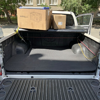 Ворсовые коврики на Toyota Hilux VII 2008&nbsp;-&nbsp;2015 в Тюмени