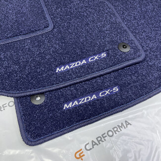 Ворсовые коврики на Mazda CX5 I 2011 - 2017 в Тюмени Ворсовые коврики на Mazda CX5 I 2011 - 2017 в Тюмени