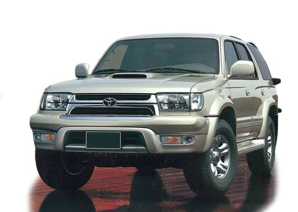 Ворсовые коврики на Toyota Hilux Surf III 1995 - 2002 в Тюмени